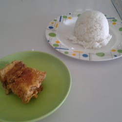 Manuelito's - Pork meal with rice