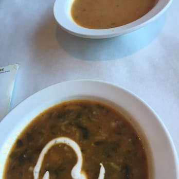 Kabul House - Afghan soup (bottom) & Tomato Lentil soup (pureed but delicious.) - Afghan Near Me - Evanston, Illinois Kabul House - Afghan soup (bottom) & Tomato Lentil soup (pureed but delicious.) - Afghan Near Me - Evanston, Illinois