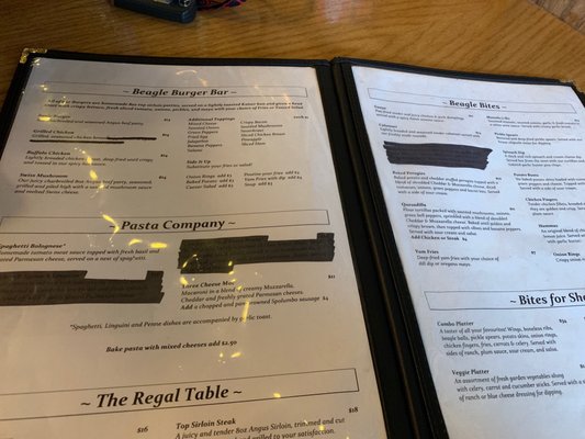 Menu photo 2 Regal Beagle Pub Calgary, AB