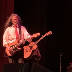Foellinger Theatre - One of the band members of Hotel California performing at Foellinger Theatre in Fort Wayne, IN on July 1, 2023.