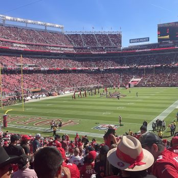 Levi's Stadium - Sunny view from the seats - Stadiums & Arenas Near Me - Santa Clara, California
