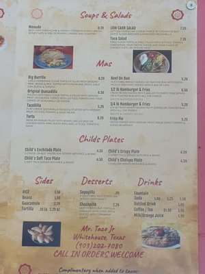 Menu photo 4 Mr. Taco Jr Whitehouse, TX Menu photo 4 Mr. Taco Jr Whitehouse, TX