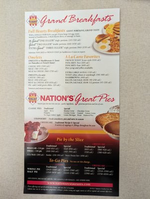 Menu photo 6 Nation's Giant Hamburgers Modesto, CA