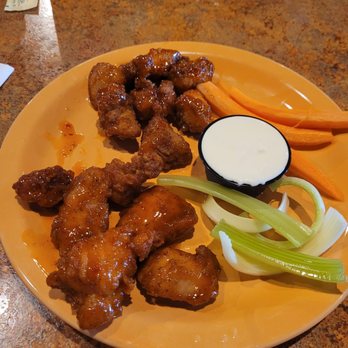 Timothy's On the Riverfront - Boneless chicken wings with no flavor and I'm not even sure how you do this but the blue cheese dip also had no flavor. - American Near Me - Wilmington, Delaware