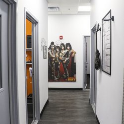 Bach to Rock - The walls here are covered in guitars, ukuleles, and posters of famous musicians.