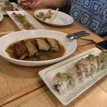Nami Kaze - Pork belly, spicy tuna, tuna cappacio - Japanese Near Me - Honolulu, Hawaii Nami Kaze - Pork belly, spicy tuna, tuna cappacio - Japanese Near Me - Honolulu, Hawaii