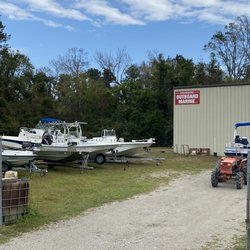 Swansboro Outboard Marine - Entrance to Repair shop.
