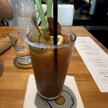 Yolked Kitchen - This was our 3rd time and I had to try their All the Way Bloody Mary it was excellent. - Breakfast & Brunch Near Me - Clovis, California Yolked Kitchen - This was our 3rd time and I had to try their All the Way Bloody Mary it was excellent. - Breakfast & Brunch Near Me - Clovis, California