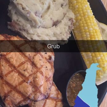 Anthony's Seafood - Salmon Fillet, Garlic Mash & Corn on the Cob - Seafood Near Me - Middletown, Rhode Island Anthony's Seafood - Salmon Fillet, Garlic Mash & Corn on the Cob - Seafood Near Me - Middletown, Rhode Island