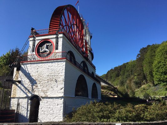The Great Laxey Wheel by null