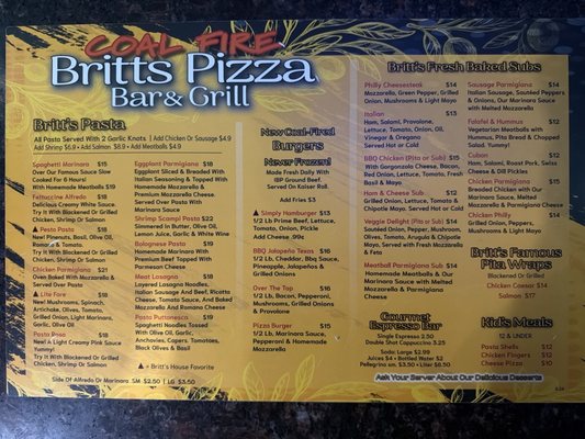 Britt's Pizza by null