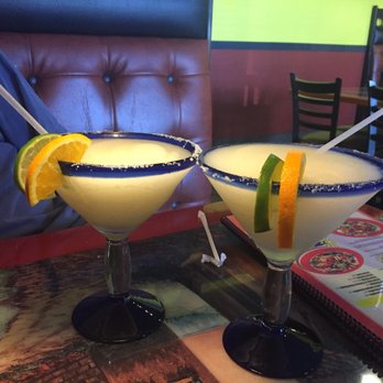 El Guadalajara - two margaritas on a table at a mexican restaurant - Mexican Near Me - Russell Springs, Kentucky