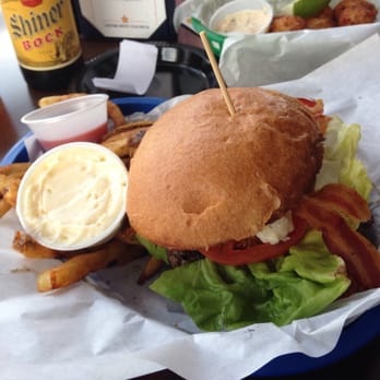 Sundancer Grill - Bacon Blue cheeseburger mmm- - American Near Me - Lakeway, Texas Sundancer Grill - Bacon Blue cheeseburger mmm- - American Near Me - Lakeway, Texas