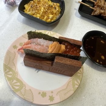 Sushi Omiya Factoria - Build your own sushi, hand roll and cheesy corn - Conveyor Belt Sushi Near Me - Bellevue, Washington Sushi Omiya Factoria - Build your own sushi, hand roll and cheesy corn - Conveyor Belt Sushi Near Me - Bellevue, Washington