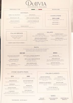 Menu photo 8 Dulivia Ristorante Italiano Springdale, UT Menu photo 8 Dulivia Ristorante Italiano Springdale, UT