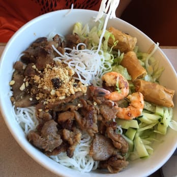 Pho No. 1 - V1 flavorful pork & rice noodles with side of sweet vinegar dressing - Vietnamese Near Me - Pleasant Grove, Utah