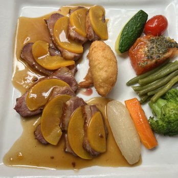 Le Soufflé - duck breast. Excellent. - French Near Me - Paris, 75 Le Soufflé - duck breast. Excellent. - French Near Me - Paris, 75