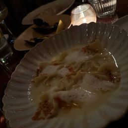 Stuffed farfalle