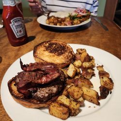 The Big Bean Cafe - Plain Jane plus bacon, minus the cheese and veggies