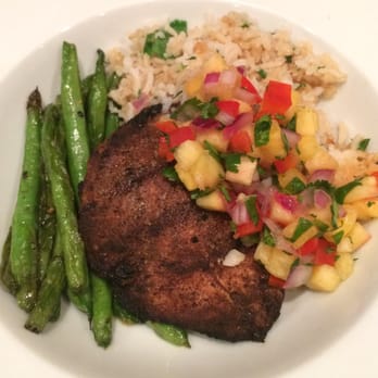 Tastefully Served - Grilled Jerk Chicken with Fresh Pineapple Salsa - Food Delivery Services Near Me - Raleigh, North Carolina Tastefully Served - Grilled Jerk Chicken with Fresh Pineapple Salsa - Food Delivery Services Near Me - Raleigh, North Carolina