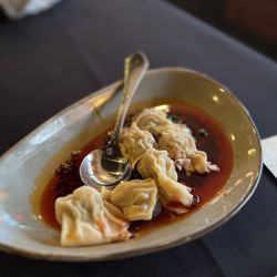Teddy Wongs Dumplings & Wine - Hot oil wontons