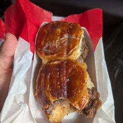 Scooter's Coffee - About to hit the road! Had to try the new sliders! So good!