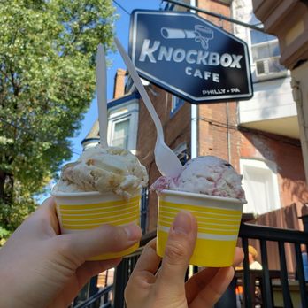 Knockbox Cafe - Bassett's ice cream :) - Coffee & Tea Near Me - Philadelphia, Pennsylvania