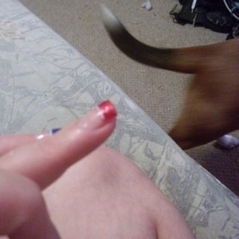 Ivy Nails & Spa - Trim doesn't even go all the way across my nails! - Massage Near Me - Spring Hill, Florida