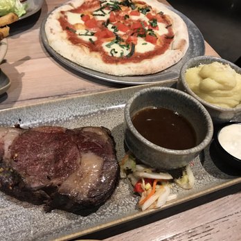 Moku Kitchen - Prime rib (good, but smaller than I expected for the price). - Cocktail Bars Near Me - Honolulu, Hawaii