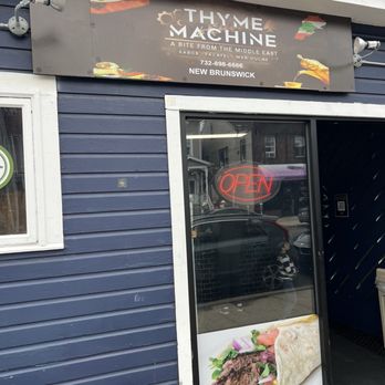 Thyme Machine - Outside the restaurant - Lebanese Near Me - New Brunswick, New Jersey Thyme Machine - Outside the restaurant - Lebanese Near Me - New Brunswick, New Jersey