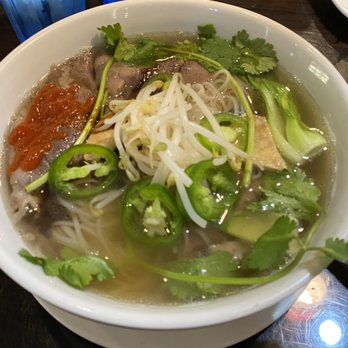 Pho Ninh Kieu - Pho Ga Nuong with been sprouts, jalapeno - Vietnamese Near Me - Parsippany, New Jersey