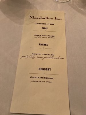 Menu photo 2 Marshalton Inn West Chester, PA Menu photo 2 Marshalton Inn West Chester, PA