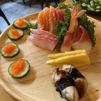 Akino - Sushi and Sashimi plate. - Sushi Bars Near Me - Elmhurst, New York Akino - Sushi and Sashimi plate. - Sushi Bars Near Me - Elmhurst, New York