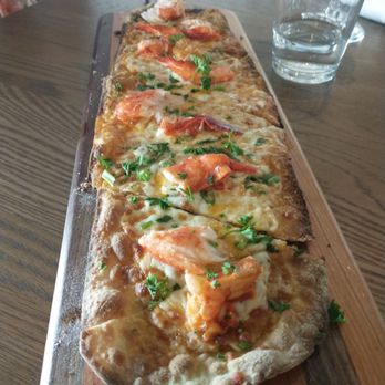Pinstripes - Lobster flatbread - New American Near Me - Orlando, Florida Pinstripes - Lobster flatbread - New American Near Me - Orlando, Florida
