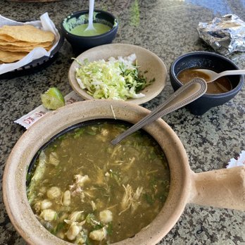 MX 30-30 ll - Pozole in an authentic clay pot. - Mexican Near Me - Los Angeles, California