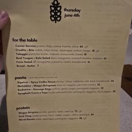 Menu Menu
