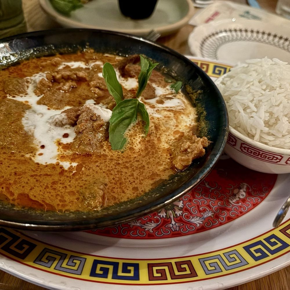 Miss Phay Cafe - Beef Brisket Panang - Asian Fusion Near Me - Davenport, Iowa