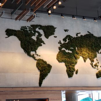 Starbucks - The world in moss.... beautiful coffee bt for delicious coffee - Coffee & Tea Near Me - Miami Beach, Florida