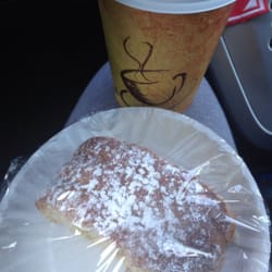 Vernon Nordic House - A Scandinavian favorite of mine, the almond kringle, accompanied by the best espresso I've ever had.