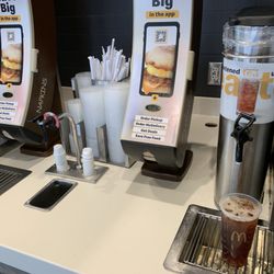 McDonald's - Getting my favorite drink - unsweetened ice tea