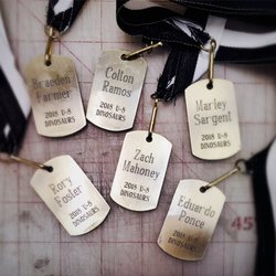 Zelma's - Engraved medals with coordinated neck ribbons for a soccer team to celebrate their accomplishments over the course of their season!
