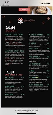 Menu photo 1 Mama Taco Brooklyn, NY Menu photo 1 Mama Taco Brooklyn, NY