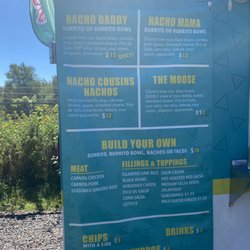 Nacho Bizness - Menu