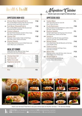 Menu photo 3 half & half - Kitchen & Pub Baguio City, BEN