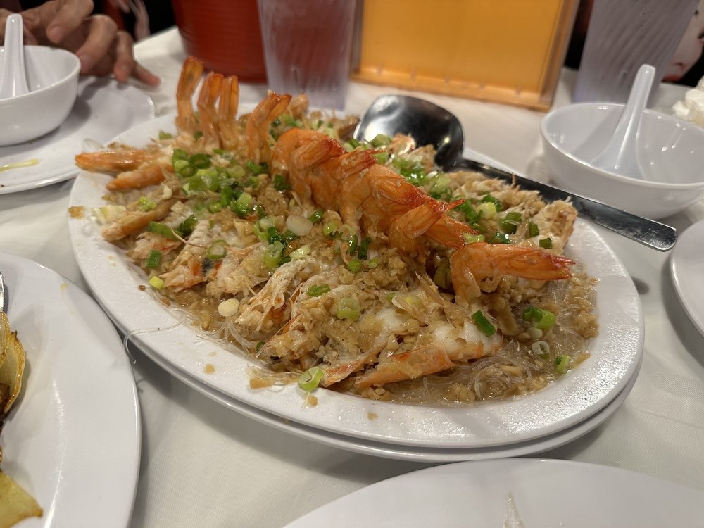 shrimps with garlic and vermicelli Yelp