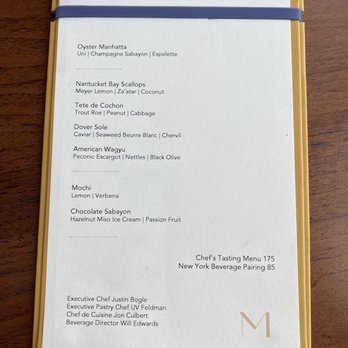 Manhatta - Chef's Tasting (May 2023) - New American Near Me - New York, New York Manhatta - Chef's Tasting (May 2023) - New American Near Me - New York, New York