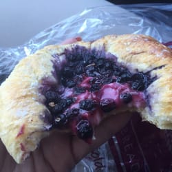Cobs Bread - Blueberry custard