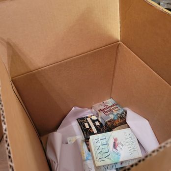 Puro Clean - This box is "full". They stacked 3 on a dolly to bring it inside. - Biohazard Cleanup Near Me - Austin, Texas Puro Clean - This box is "full". They stacked 3 on a dolly to bring it inside. - Biohazard Cleanup Near Me - Austin, Texas