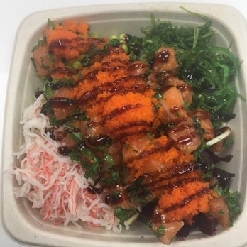 The Poke Box - Make your own salmon box - Salad Near Me - Toronto, Ontario The Poke Box - Make your own salmon box - Salad Near Me - Toronto, Ontario