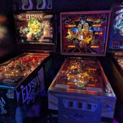 Dorky's Bar Arcade - Elysian brewing pinball!